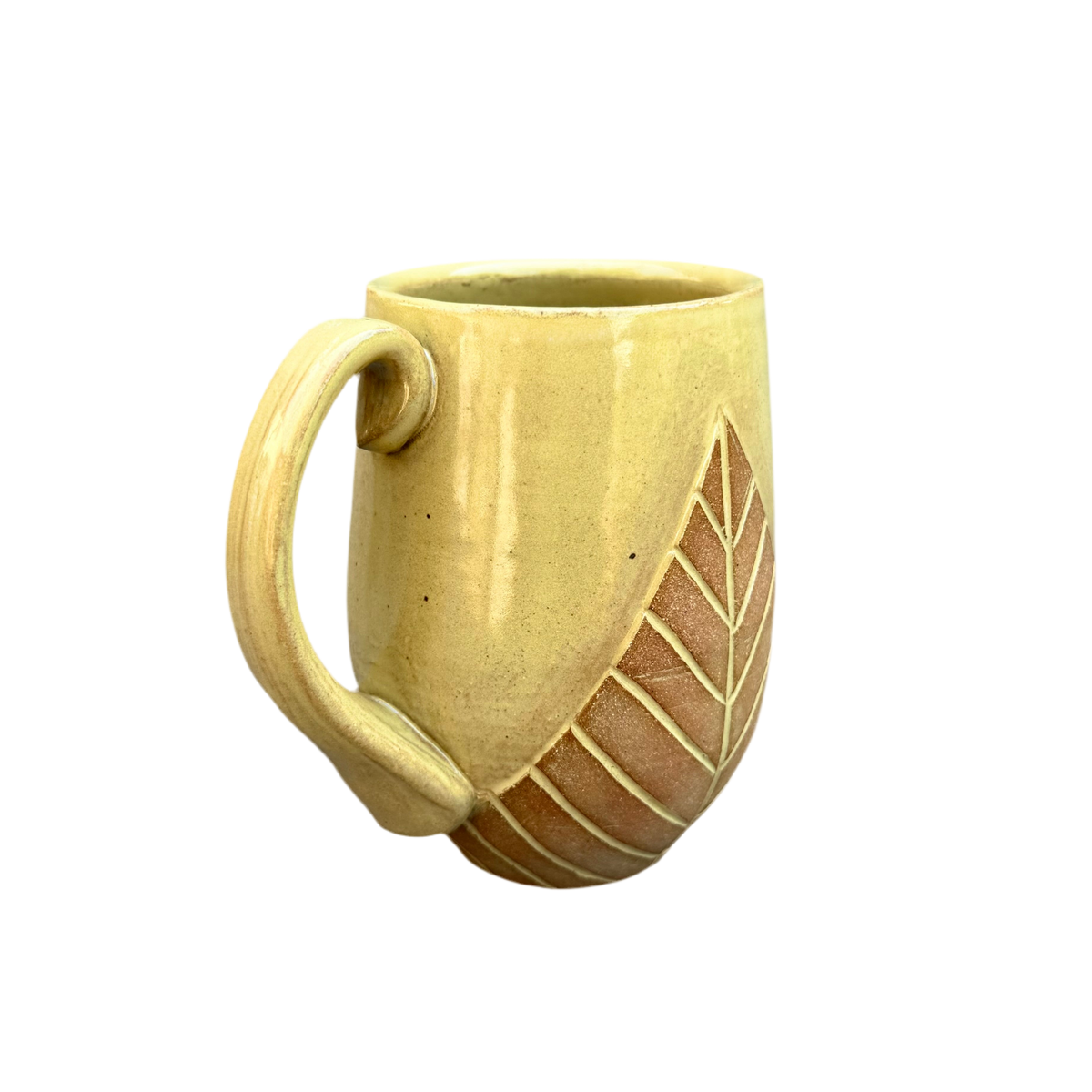 Yellow Leaf Mug