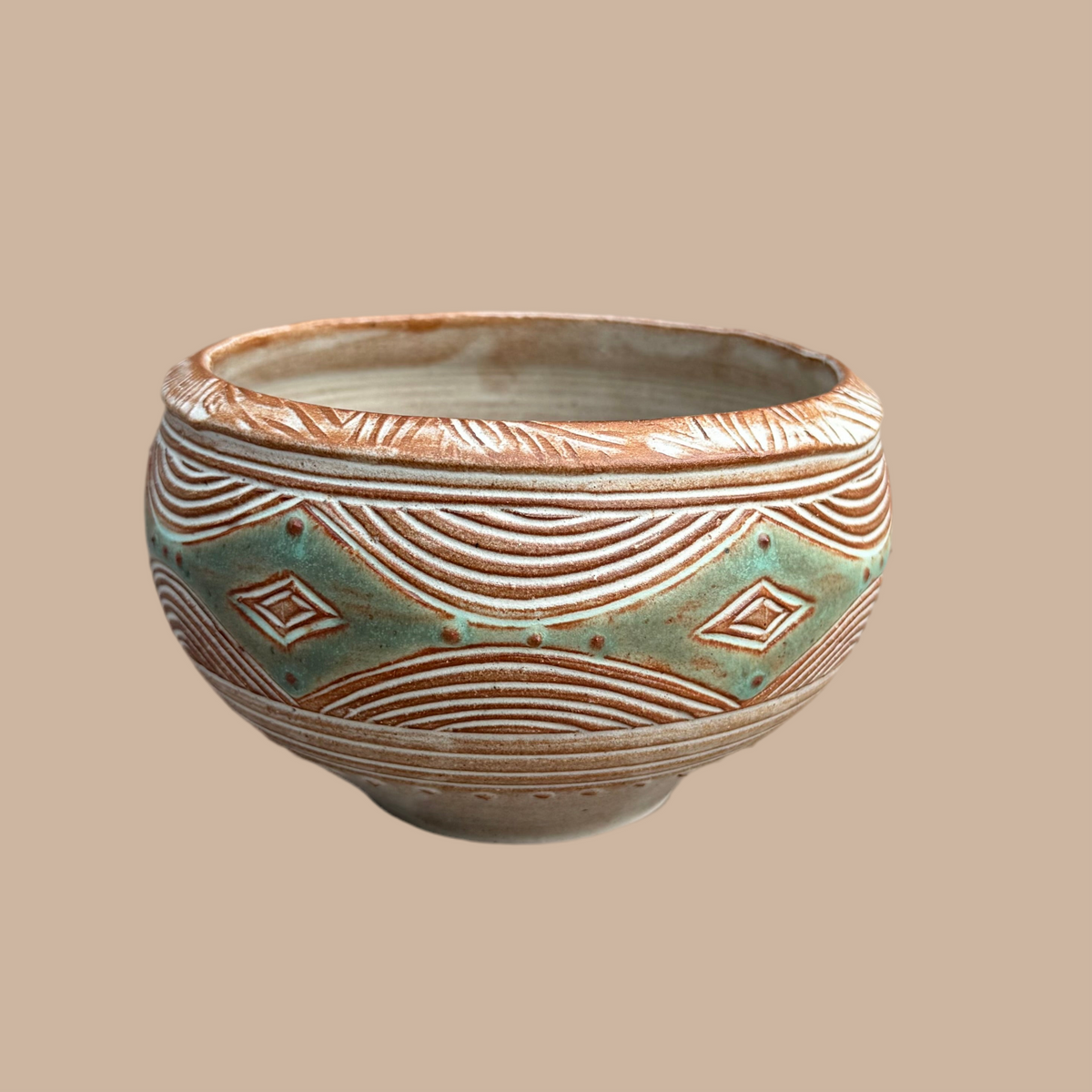 Aqua Cereal Bowl