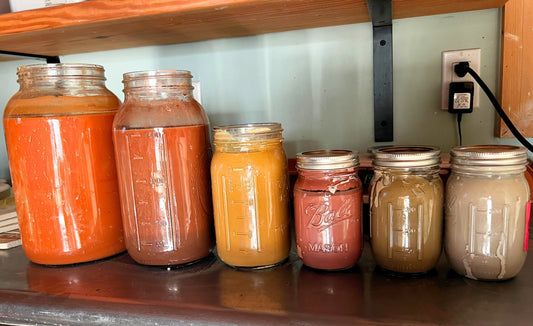 Earthen Rainbow: Decorating with Clay