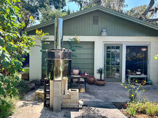 Portrait of a Kiln: The Wood Fired Rocket Kiln