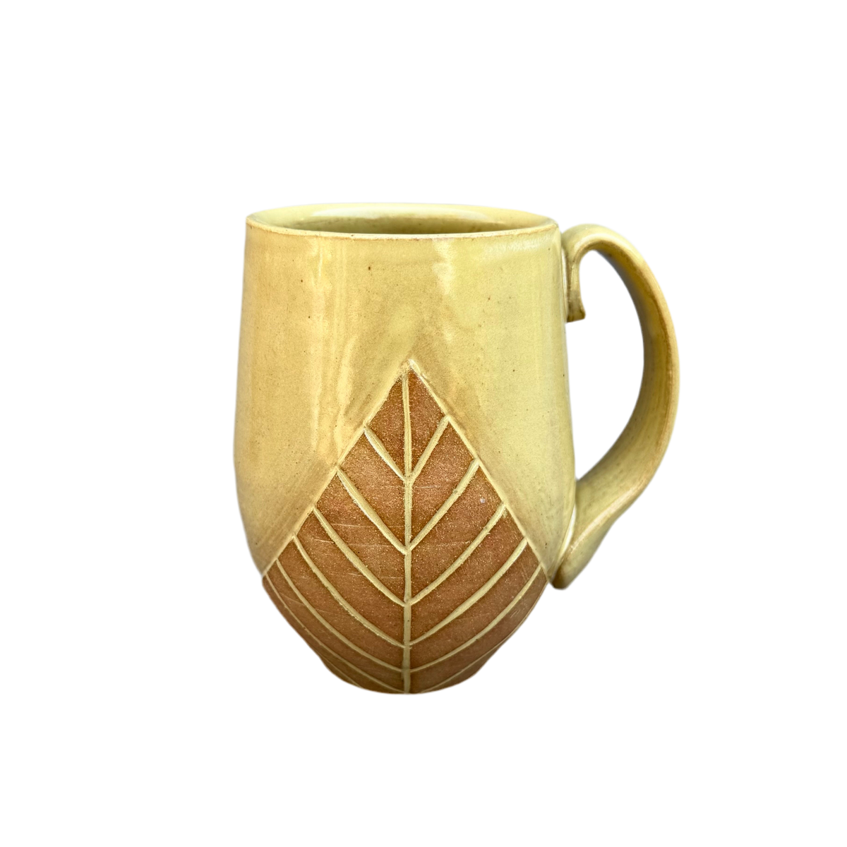 Yellow Leaf Mug