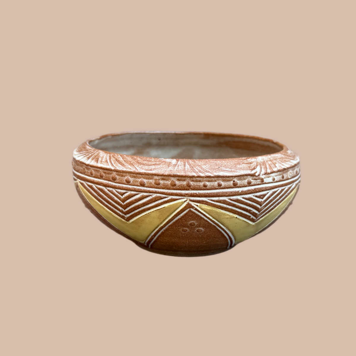 Yellow Cereal Bowl