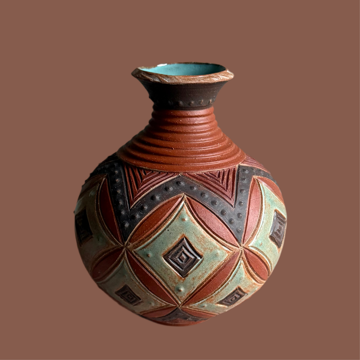 Earth Tone Vase