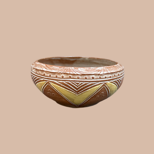 Yellow Cereal Bowl