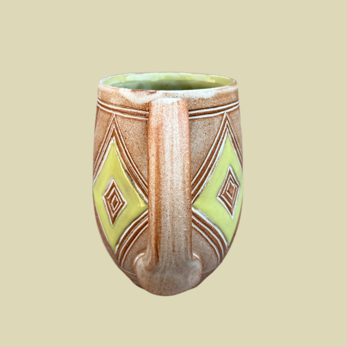 Carved Coffee Cup