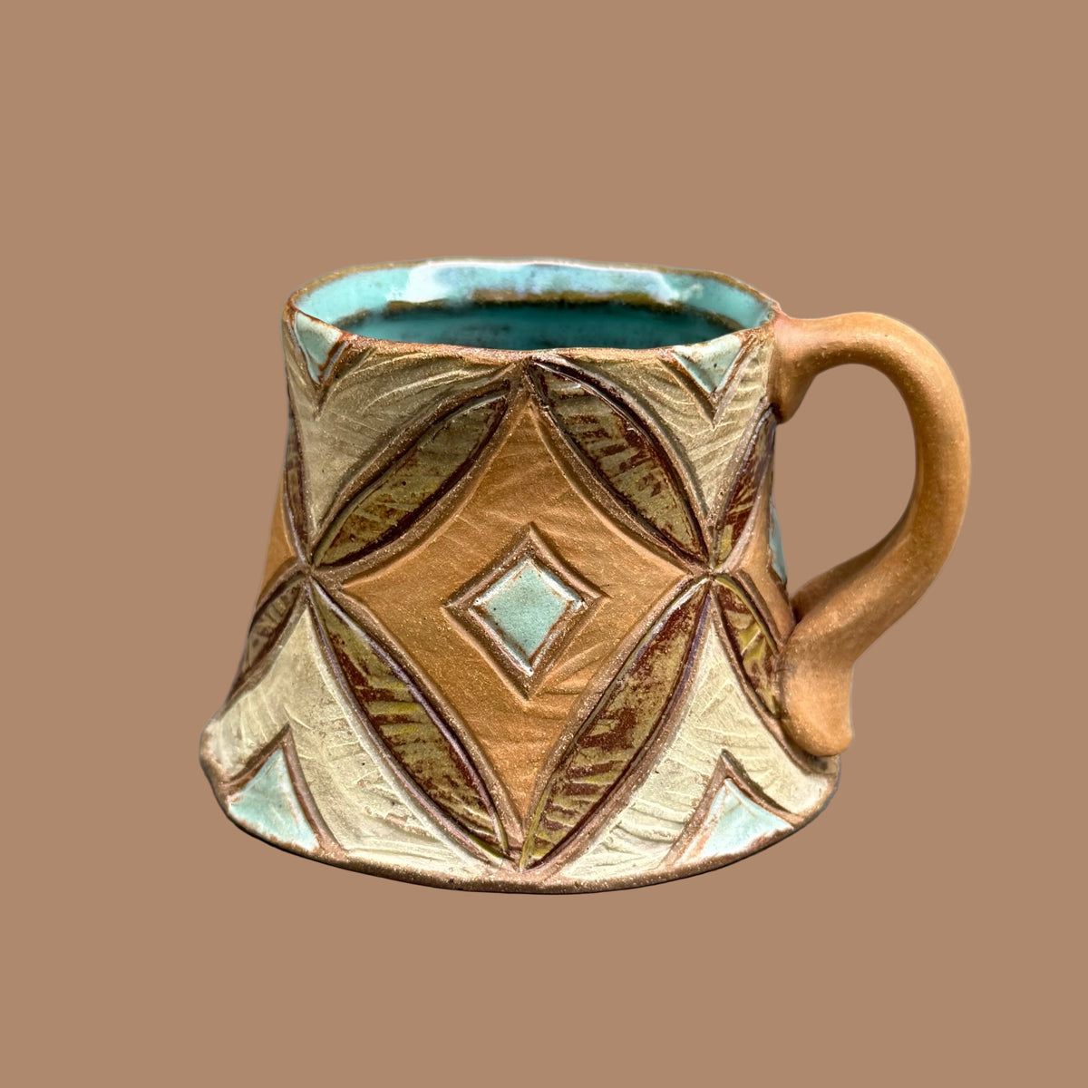 Small Earth Tone Mug