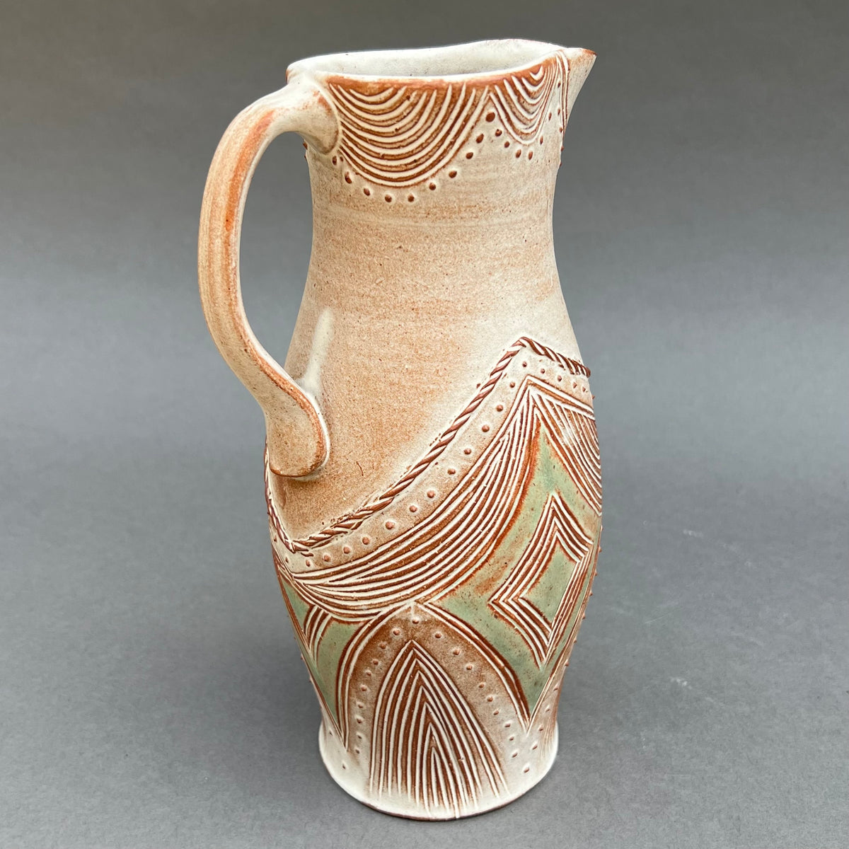 Coil Decorated Pitcher