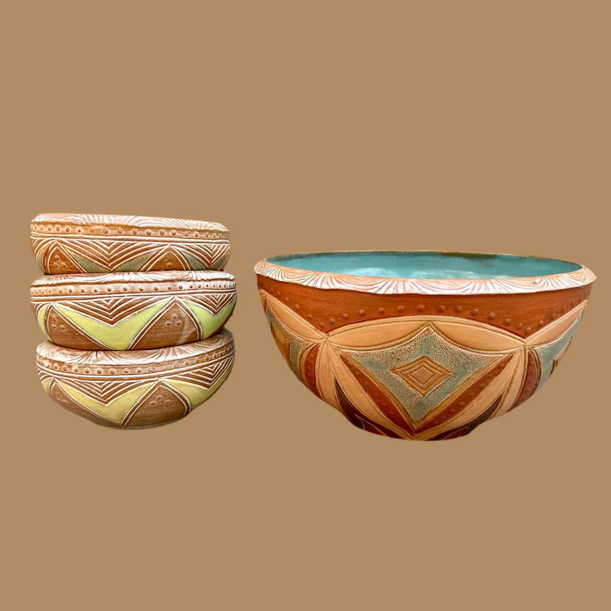 Yellow Cereal Bowl