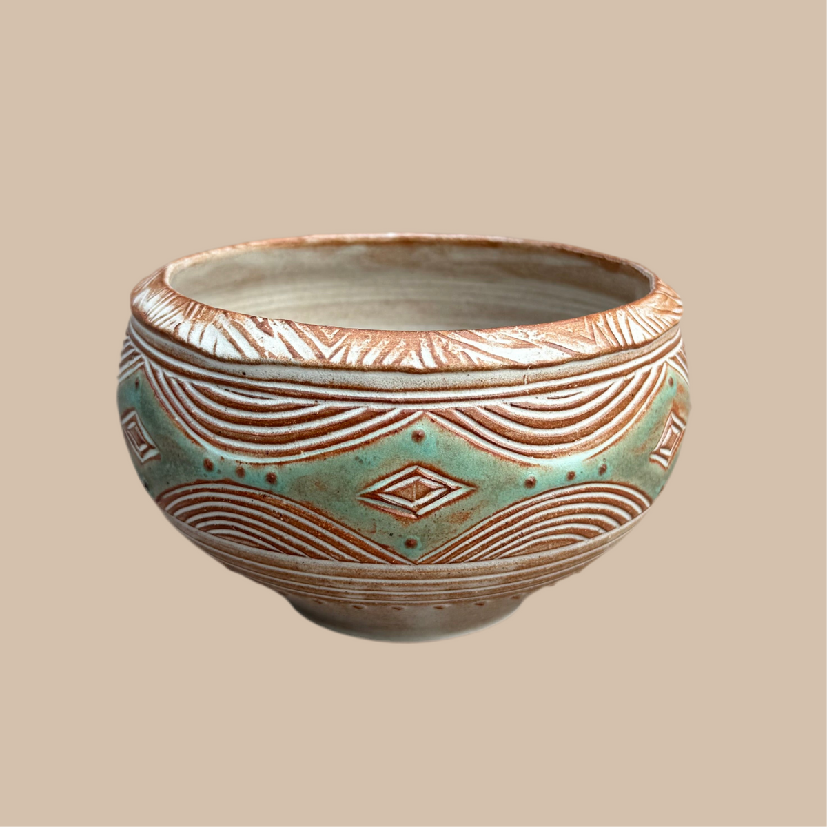Aqua Cereal Bowl