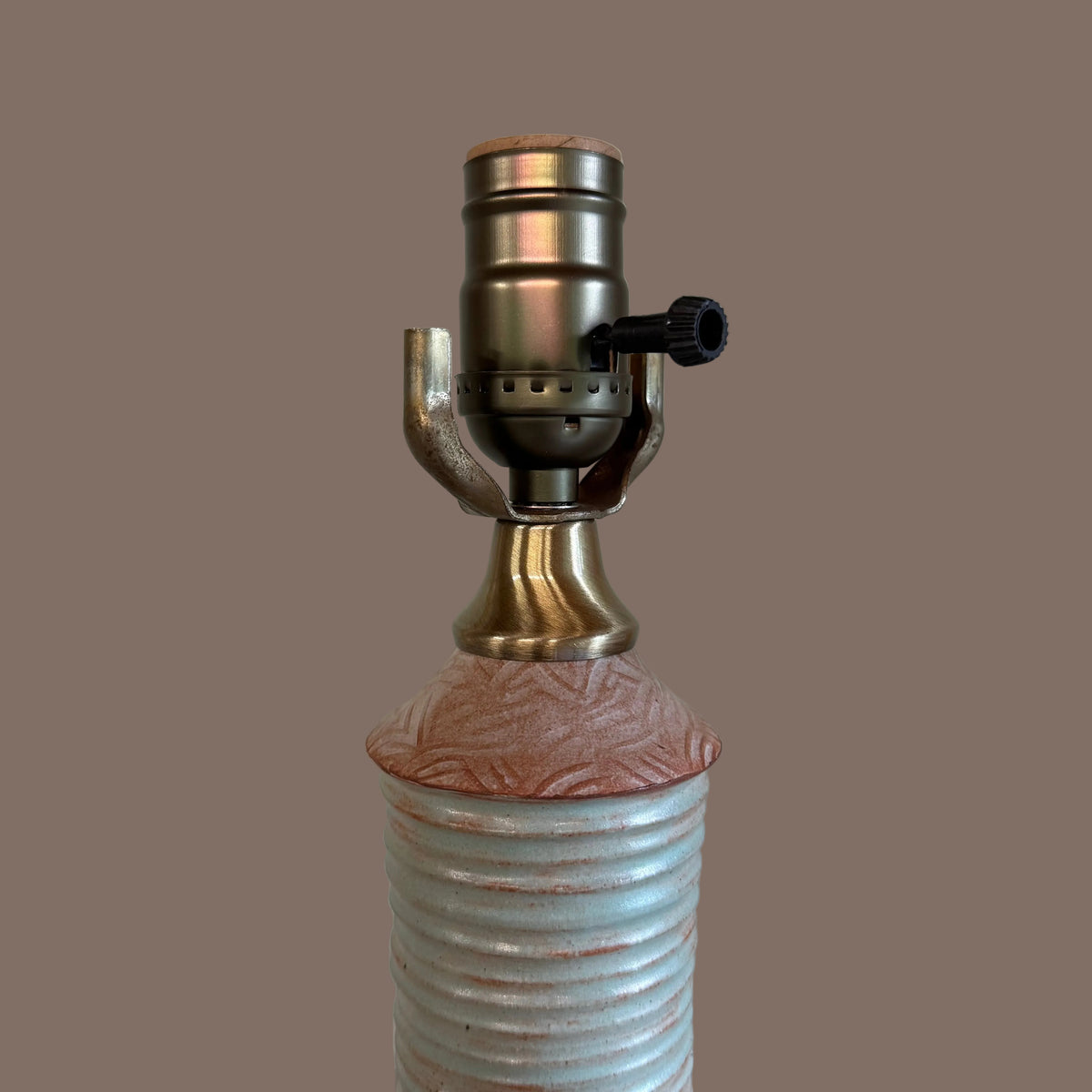 Aqua Diamond Lamp