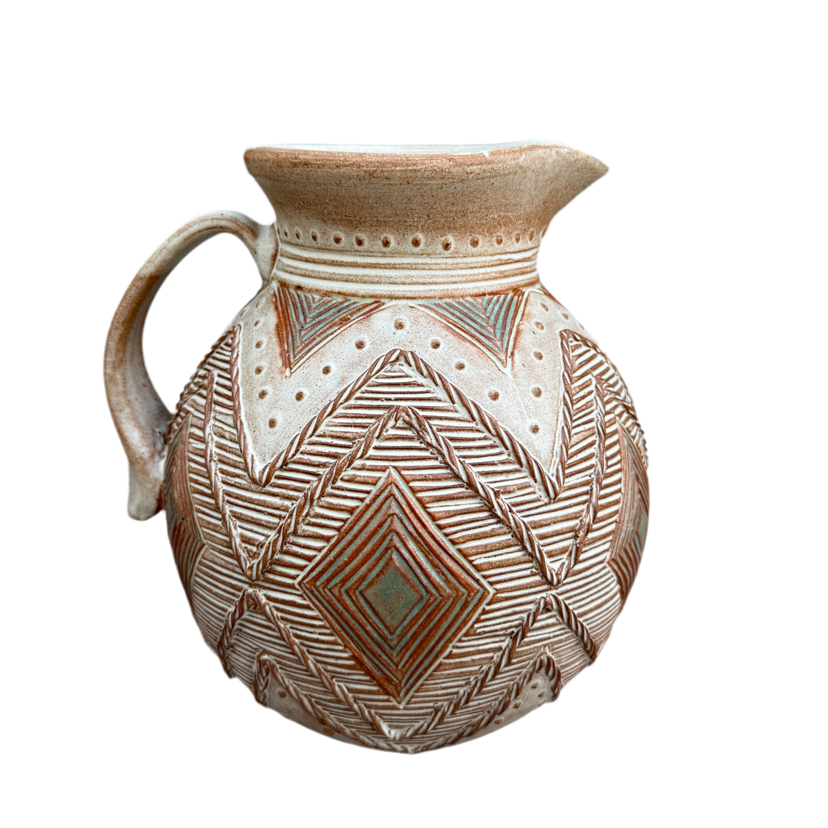 Coil Decorated Pitcher