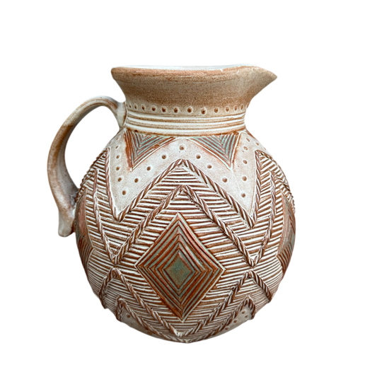 Coil Decorated Pitcher