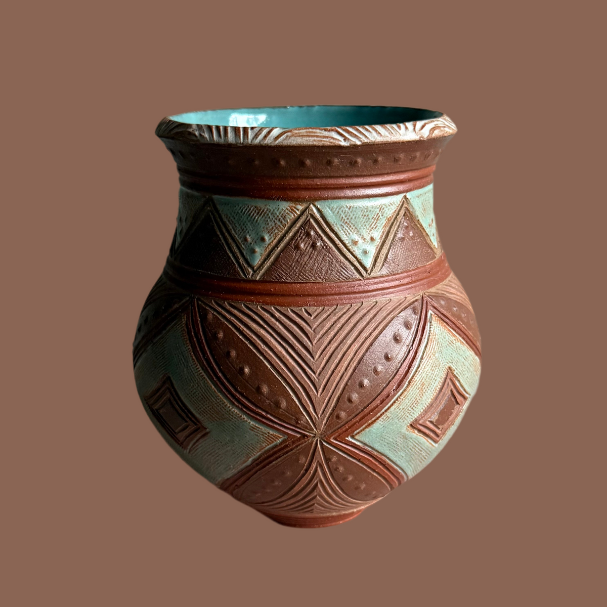 Earth Tone Vase