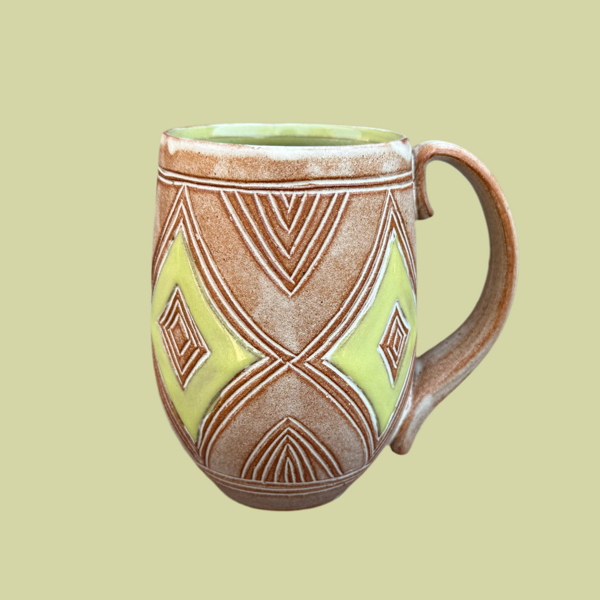 Carved Coffee Cup