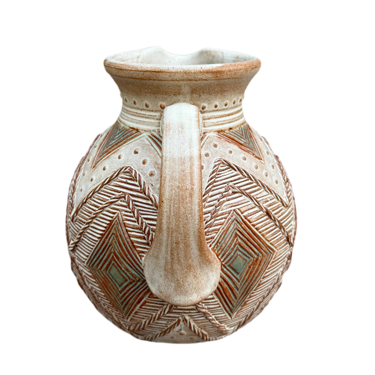 Coil Decorated Pitcher