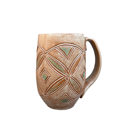 Carved Coffee Cup