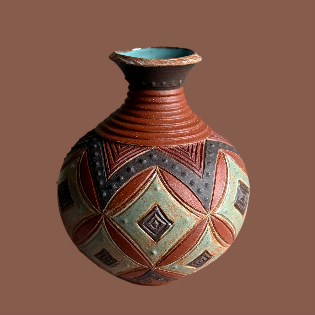 Earth Tone Vase