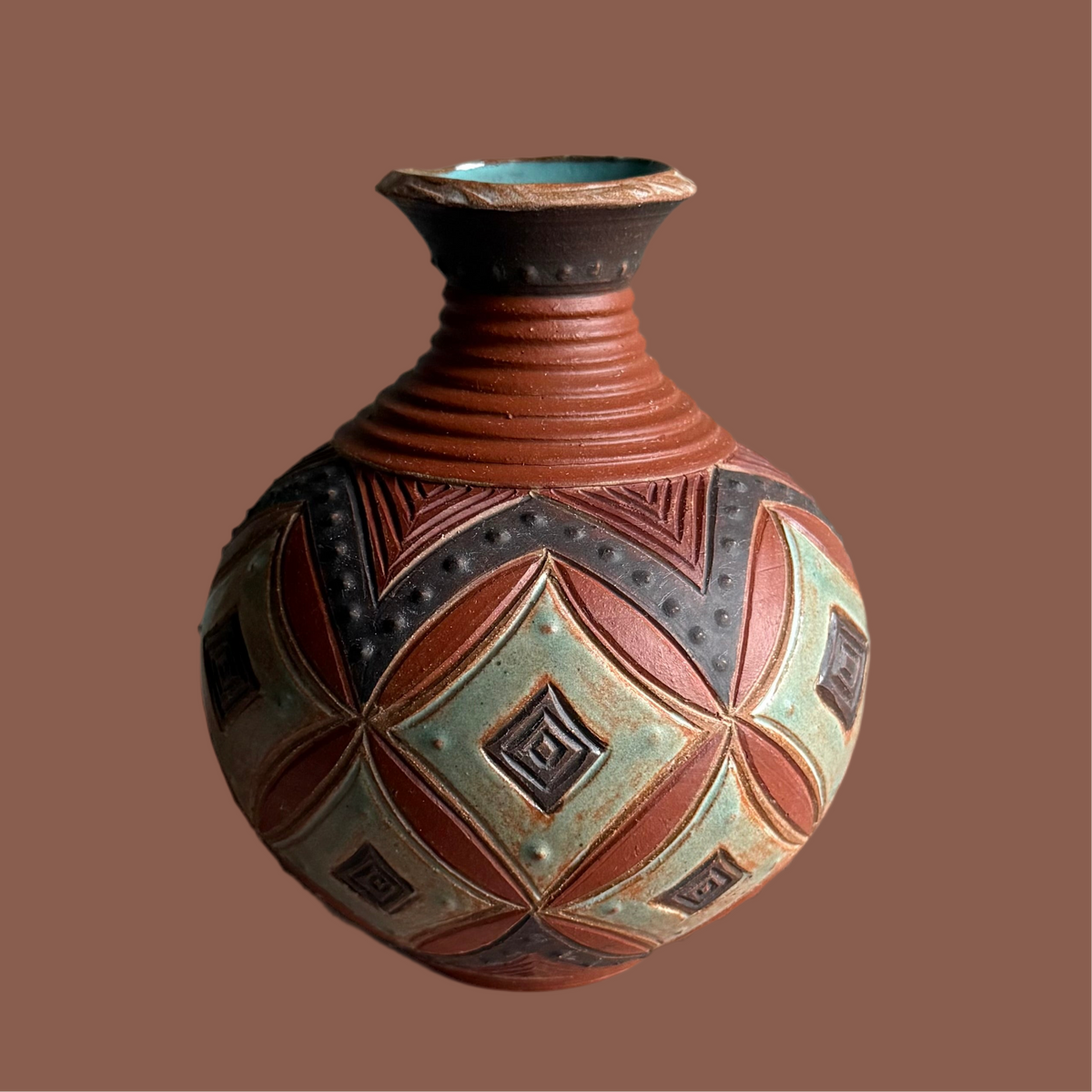 Earth Tone Vase