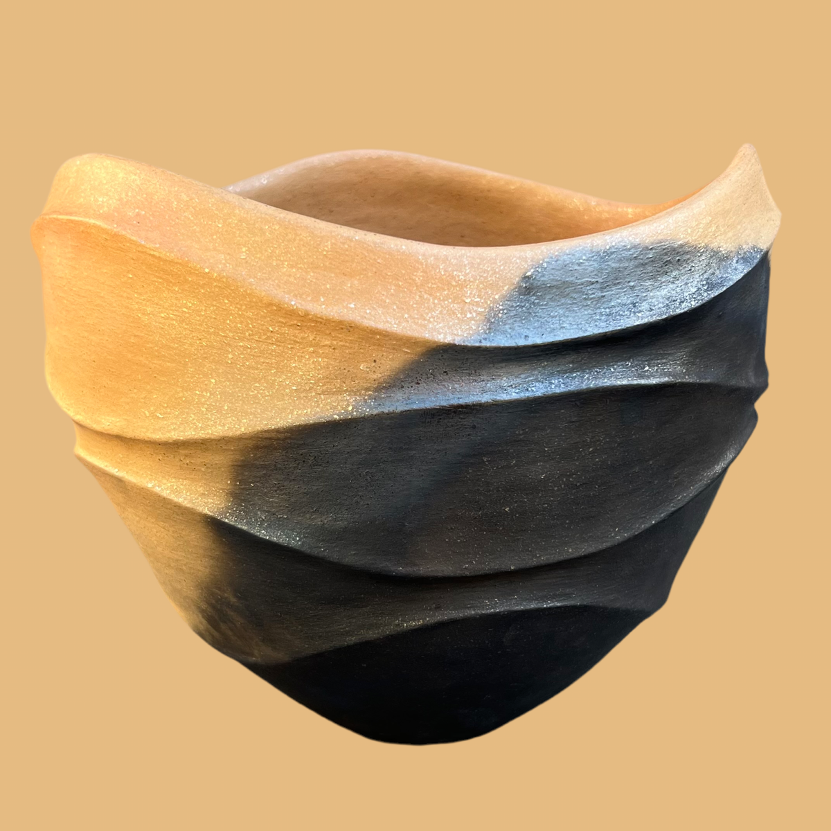 Micaceous Wave Bowl