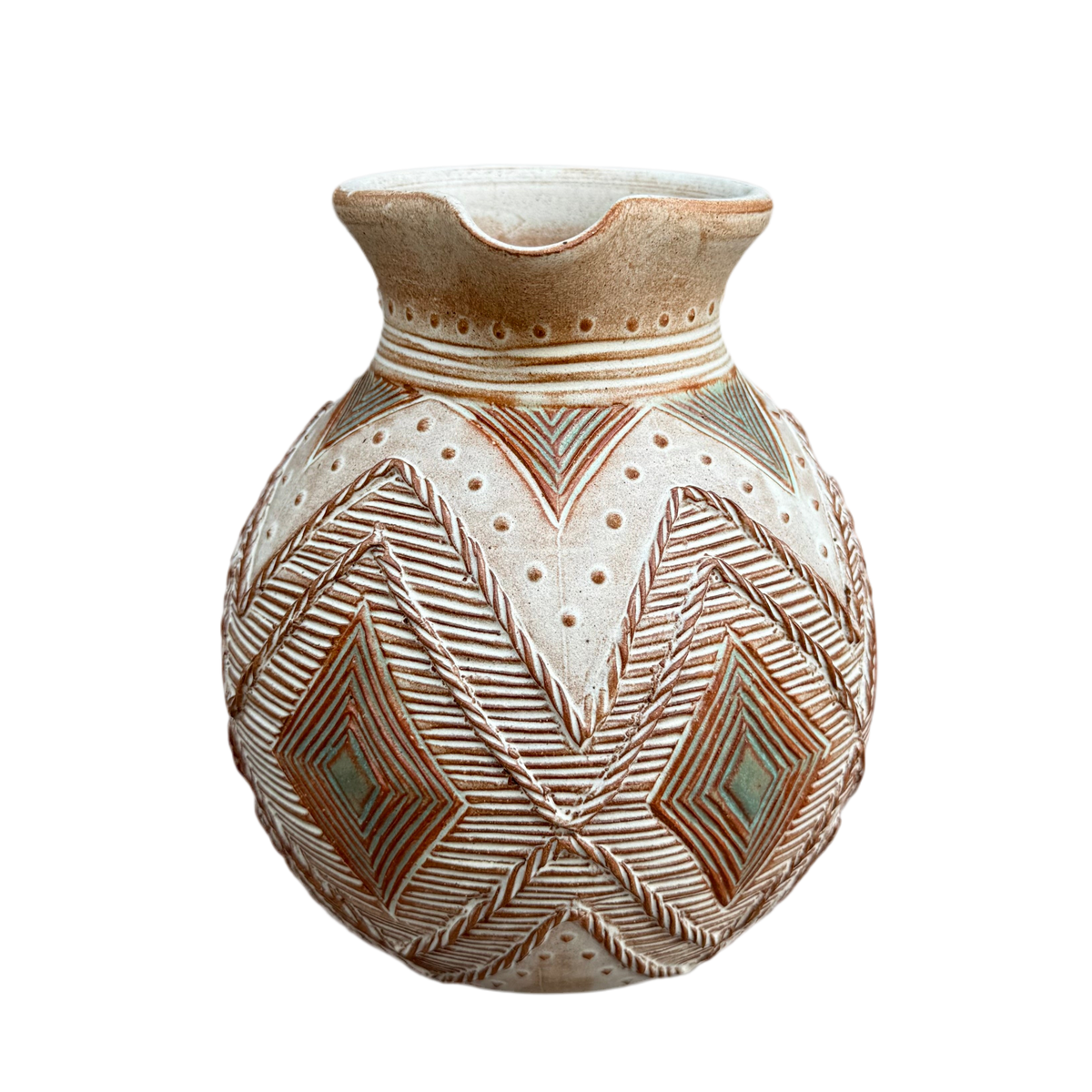 Coil Decorated Pitcher