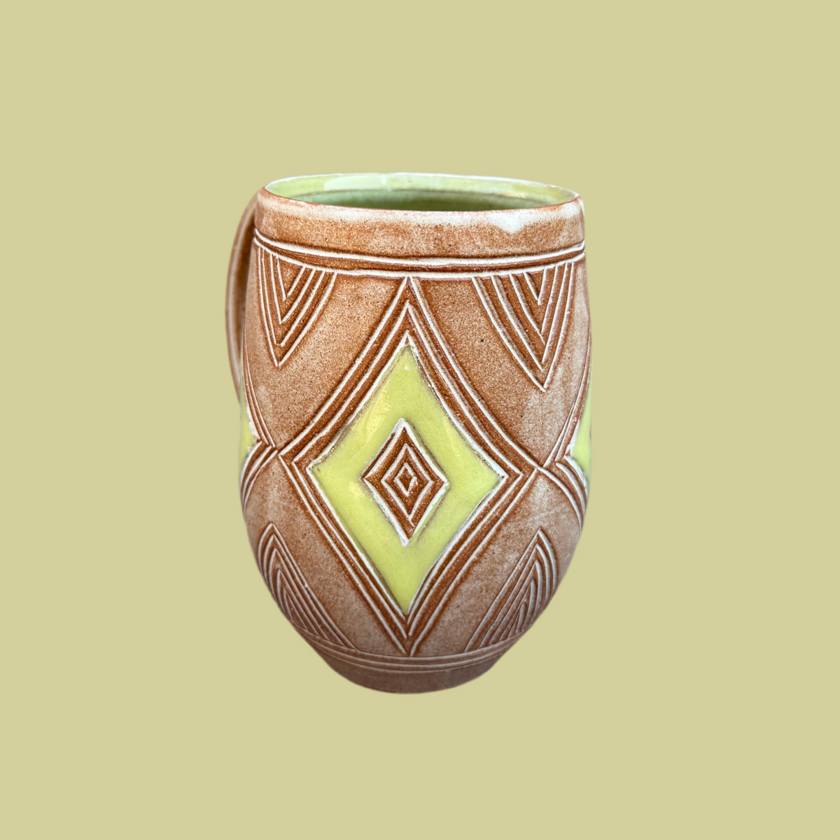 Carved Coffee Cup