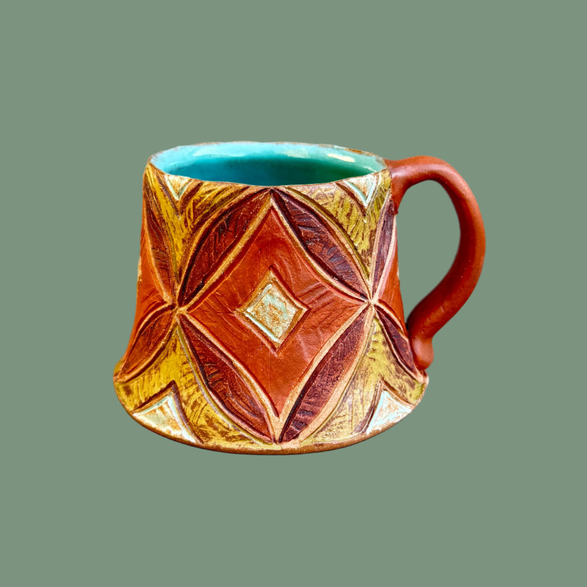 Small Earth Tone Mug