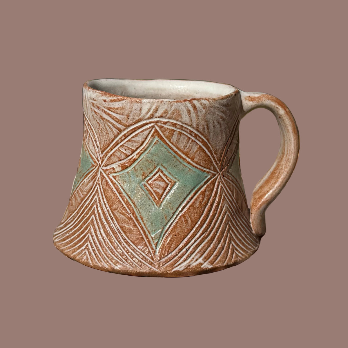 Carved Coffee Cup