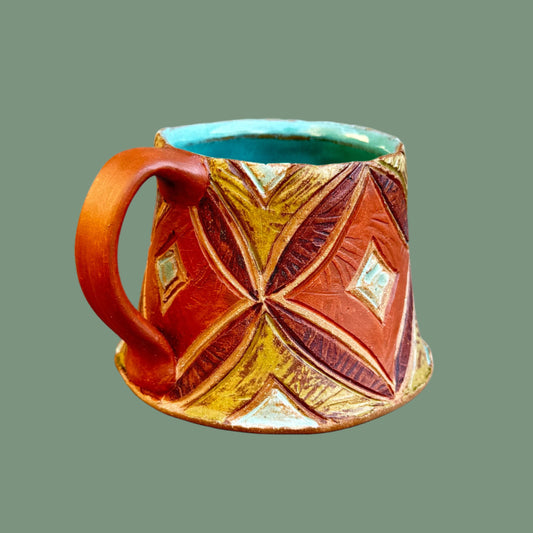 Small Earth Tone Mug