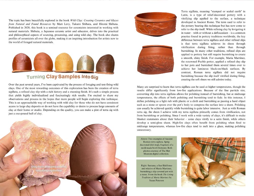 Clay Zine: Earthen Rainbow (Print)